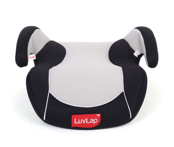 LuvLap Backless Booster Baby Car Seat - Grey-15190