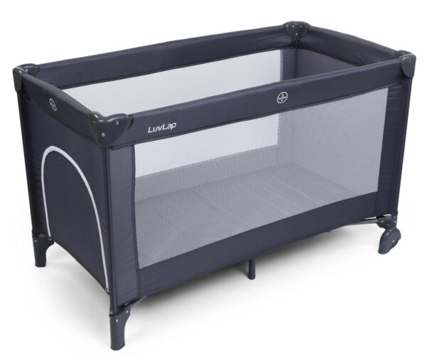 LuvLap Baby Playpen Sunshine 18359 - Grey-15204