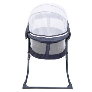 LuvLap Starshine Bassinet With Mosquito Net - Grey-15216