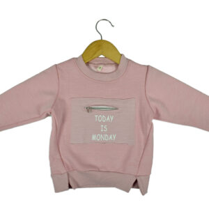 Full Sleeve Infant Sweat Shirt - Pink-0