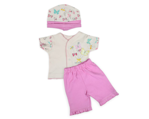 Baby Starter 4 Pcs Complete Set - Pink-0