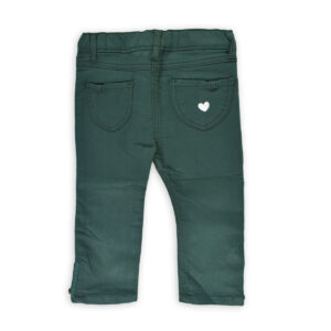 4 Pockets Baby Cotton Pant - Green-16070