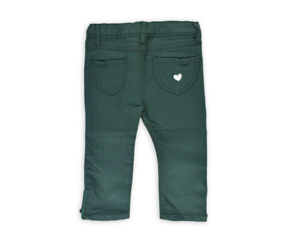 4 Pockets Baby Cotton Pant - Green-16070