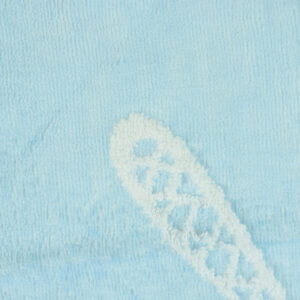 Baby Hand Towel (Rabbit Print) - Sky Blue-15824