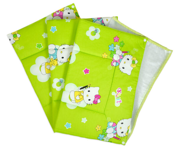 Babys World Changing Sheets Set Of 3 - Green-0