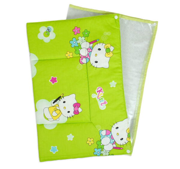 Babys World Changing Sheets Set Of 3 - Green-16015