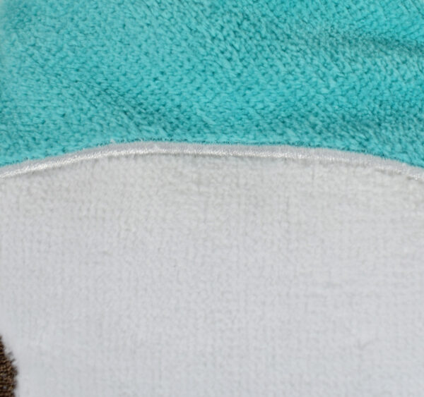 Soft Baby Towel with Hood - Aqua-16183