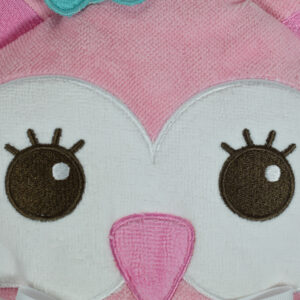 Soft Baby Towel with Hood - Pink-16196