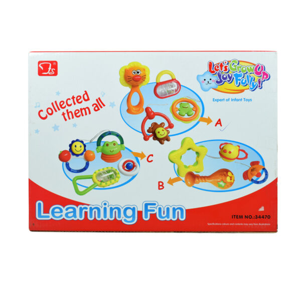 Learning Fun Rattle Set of 4 - 6M+-16350