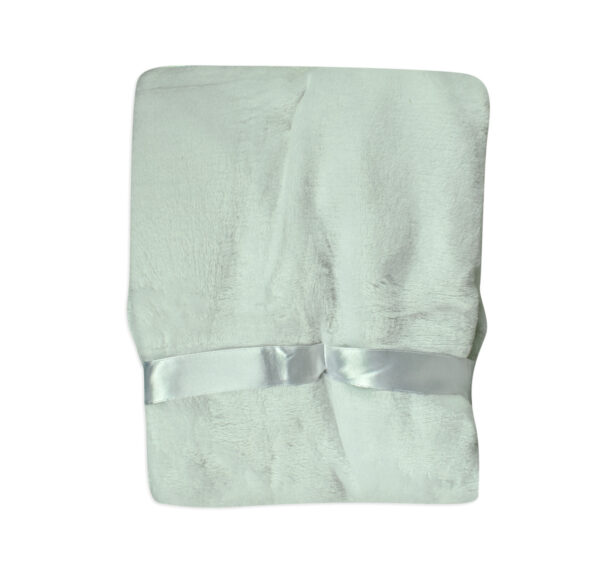 Baby Soft Hooded Blanket - White-16335