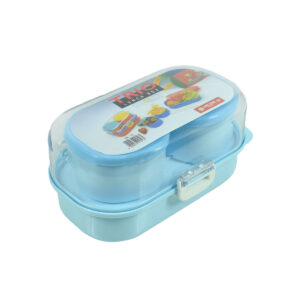 Lion Star BPA Free Trio Lunch Box - Sky Blue-0