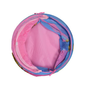 Multi Purposable Foldable Toy Bin (Princess) L - Pink-15781