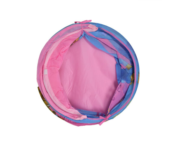 Multi Purposable Foldable Toy Bin (Princess) L - Pink-15781