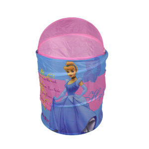 Multi Purposable Foldable Toy Bin (Princess) L - Pink-15783
