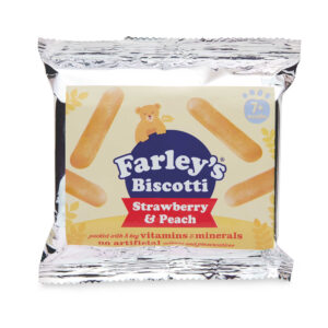 Farley's Strawberry & Peach Biscotti (7M+) - 60gm-15949