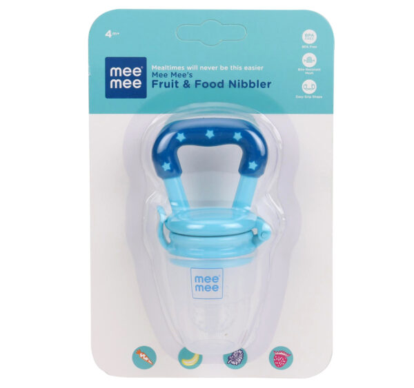 Mee Mee Fruit And Food Nibbler - Blue-0