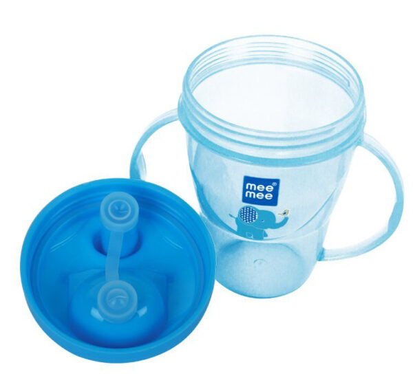 Mee Mee Easy Grip Sipper Cup Dark Blue - 180 Ml-17401