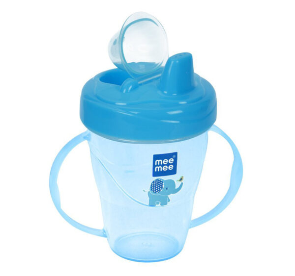 Mee Mee Easy Grip Sipper Cup Dark Blue - 180 Ml-17404