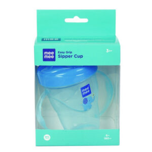 Mee Mee Easy Grip Sipper Cup Dark Blue - 180 Ml-17405