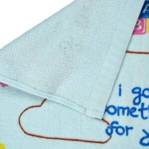 Baby Cotton Towel - Blue-16418