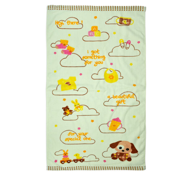 Baby Cotton Towel - Cream-16427