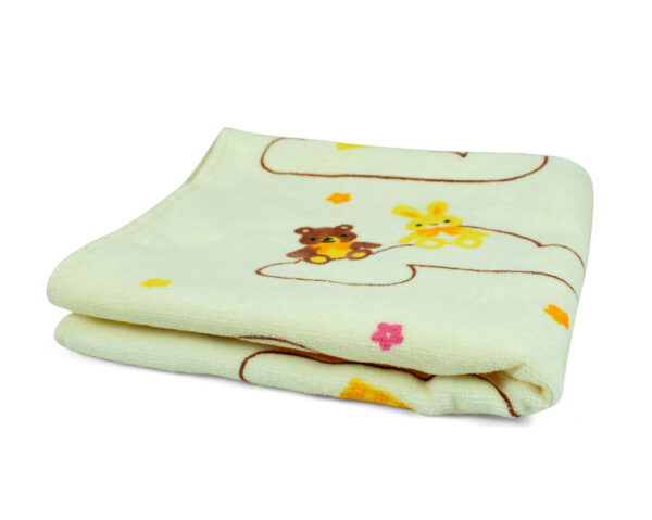 Baby Cotton Towel - Cream-0