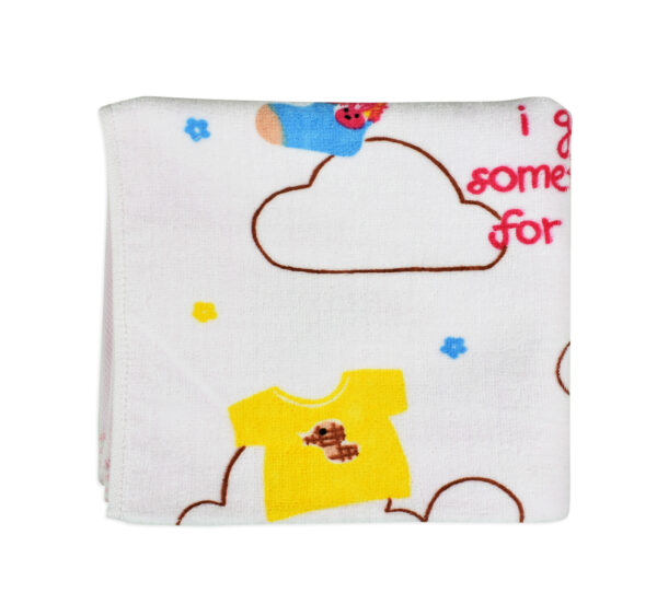 Baby Cotton Towel - Pink-16431