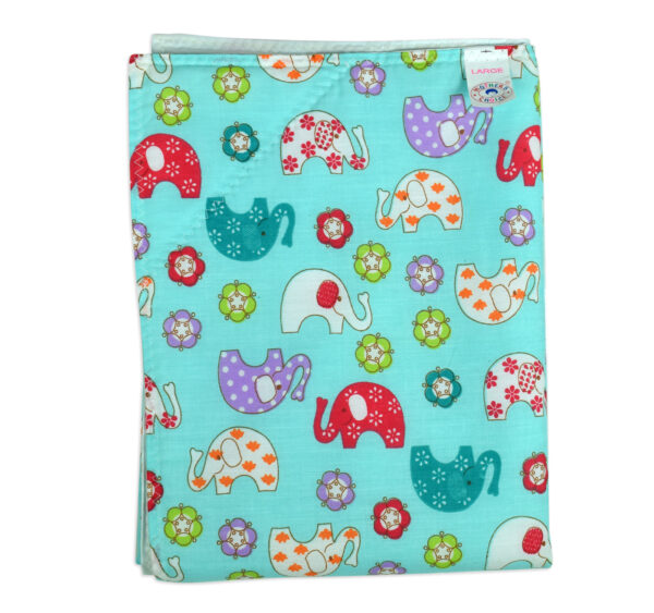 Mother Choice Printable Plastic Sheet - Aqua-0