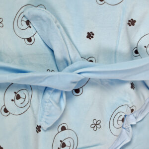 Baby Quilted Wrapper - Sky Blue-16799