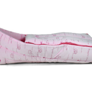 Babysworld Sleeping Bag ABC Print - Pink-16823