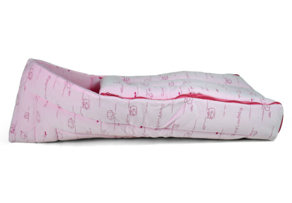 Babysworld Sleeping Bag ABC Print - Pink-16823