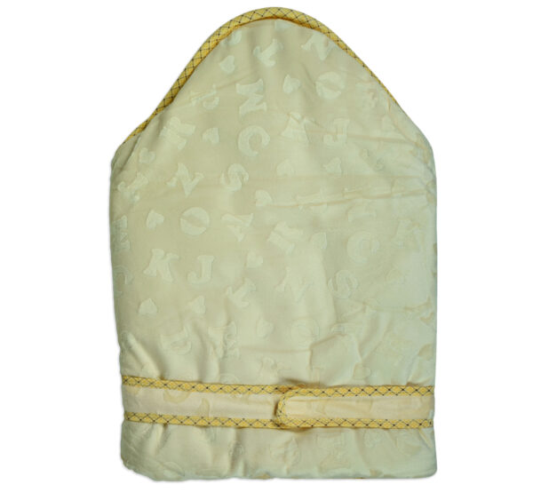 Baby Quilted Wrapper (Knot Style) - Yellow-16845