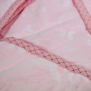 Baby Quilted Wrapper (Knot Style) - Pink-16861