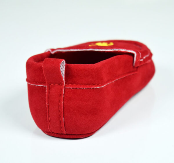 Baby Loafer Style Soft Shoes - Red-17051