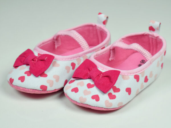 Baby Belly Style Soft Booties - Pink-0