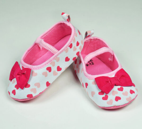 Baby Belly Style Soft Booties - Pink-17063