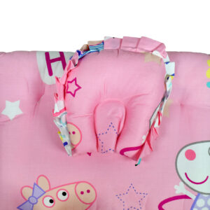 Gadda Set With 3 Pillows (Peppa Pig) - Pink-17133