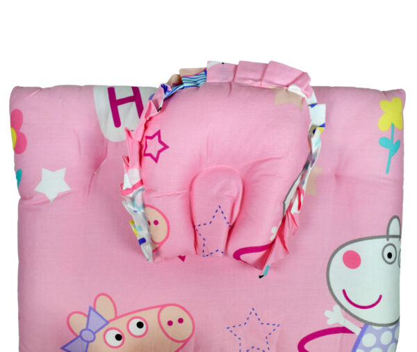 Gadda Set With 3 Pillows (Peppa Pig) - Pink-17133