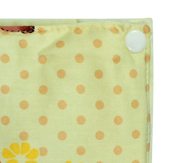 Changing Sheets Set Of 3 (Bear Print) - Yellow-17146