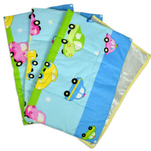 Changing Sheets Set Of 3 (Mini Cars Print) - Multicolor-0