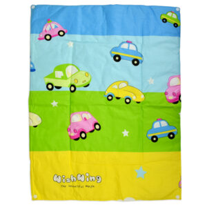 Changing Sheets Set Of 3 (Mini Cars Print) - Multicolor-17159