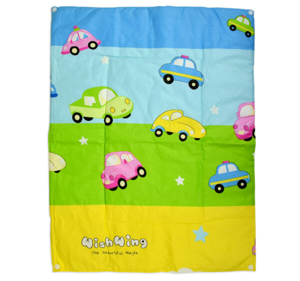 Changing Sheets Set Of 3 (Mini Cars Print) - Multicolor-17159