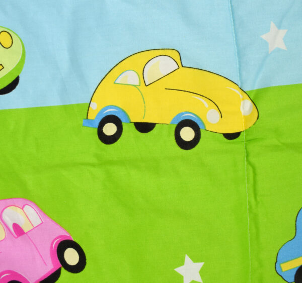 Changing Sheets Set Of 3 (Mini Cars Print) - Multicolor-17161