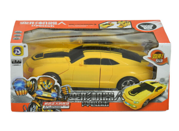 Transformers Autobots Deformation Remote Control Car 1:14 Simulated Car Toy - Yellow-17340