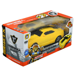 Transformers Autobots Deformation Remote Control Car 1:14 Simulated Car Toy - Yellow-17343