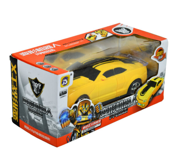 Transformers Autobots Deformation Remote Control Car 1:14 Simulated Car Toy - Yellow-17343