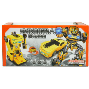 Transformers Autobots Deformation Remote Control Car 1:14 Simulated Car Toy - Yellow-17341