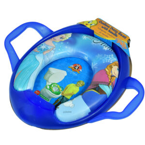 Cushioned Potty Training Seat With Handle (Anna) - Blue-17429