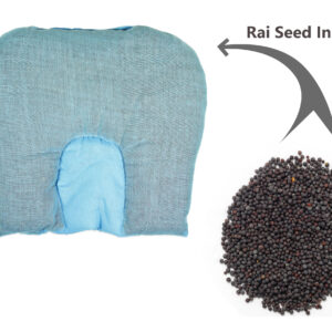 Mustard Seed, Rai Pillow For Baby Head Shaping - Sky Blue-17491