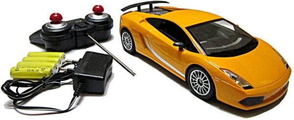 Top Grade 1:18 scale Remote Control Car-27Mhz - Yellow-0